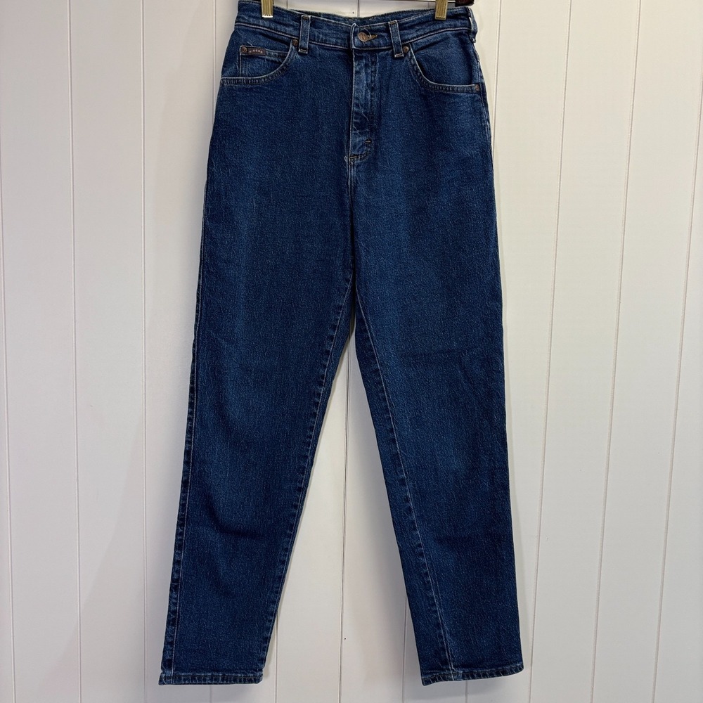 Vintage Riders Women 90s Indie Cotton Denim Mom Jeans Size 8M Dark Wash Classic